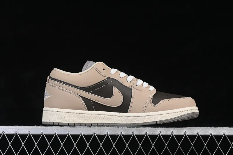 All categories Air Jordan Jordan series basketball shoes Air Jordan 1 Low Air Jordan 1 Low AJ1 Joe 1 black brown low-top cultural casual sneakers IB7011-001